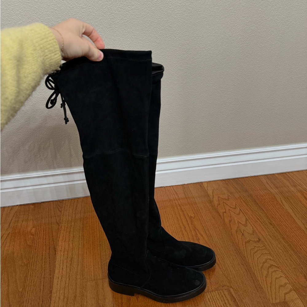 Stuart Weitzman Black Over the Knee Boots